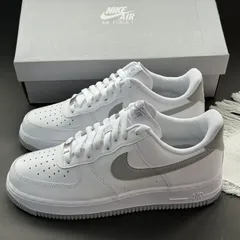 値下げNIKE W AIR FORCE 1 ホワイト×グレー 値下げNIKE W AIR FORCE 1 ホワイト×グレー