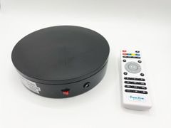 BAOSHISHANターンテーブル 電動回転台 摄影 電動ターンテーブル 遠隔操作（直径20ｃｍ耐荷重20kg）