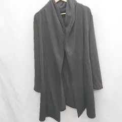 ◇ ⊇ ◎ COMME CA ISM コムサイズム フード付き 長袖 コート サイズL ブラック レディース E  【1505130001587】