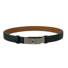 HERMES エルメス ベルト ケリー ベルト - ブラック エプソン