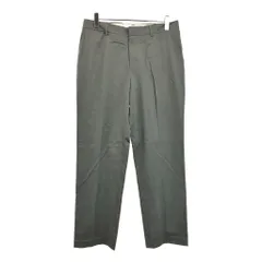 Polo by Ralph Lauren ポロ ラルフローレン シルク スラックスパンツ ポロチノ グレー(メンズ W34 L32)中古 古着 V0830