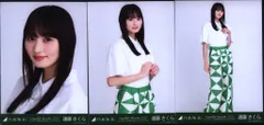 乃木坂46 会場限定ランダム生写真 遠藤さくら 緑×白コーデ コンプ