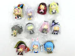 ホロライブ ちょこのっこフィギュア 11点セット 星街すいせい/尾丸ポルカ/兎田ぺこら/角巻わため 他 中古品(047)