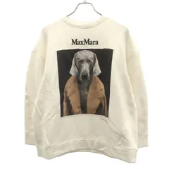 2024秋冬　MAXMARA コットンジャージースウェット　ワイマラナー 2024秋冬 MAXMARA コットンジャージースウェット ワイマラナー