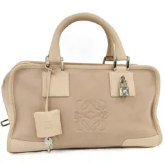 LOEWE ロエベ アマソナ28 スエード ハンドバッグ カナデリボン LOEWE ロエベ アマソナ28 スエード ハンドバッグ カナデリボン