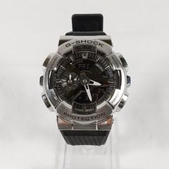 最終値下げ【美品】G-SHOCK GM-110-1AJF アナデジ メタルベゼル - メルカリ