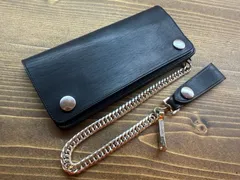 VTM108 ホースハイド トラッカーウォレット ロング ブラック TALON タロンのサムネイル