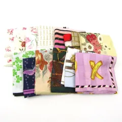 ラルフローレン/アニエスベー他 ハンカチ 14点セット 花柄など ブランド まとめて 大量 レディース 【中古】