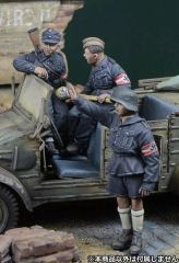 バンプー様専用】1/35 ドイツ軍 サイドカー兵士セット 塗装済み完成品