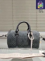 【今日特価】LV Keepall Denim Pillow Bag ルイ・ヴィトン キープオール デニム ピローバッグ
