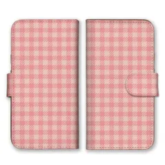 iPhone 12 iPhone12Pro ケース 手帳型 アイフォン12 スマホケース 携帯ケース ガーリッシュ チェック柄 バレンタイン ハート ギンガム アーガイル チョコレート かわいい ピンク カラー04