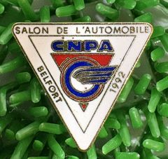 CNPA 1992 SALON DE L'AUTOMOBILE ピンバッチ