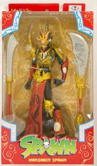 McFARLANE TOYS (ACTION FIGURE) MANDARIN SPAWN (赤 / 金) 7インチ