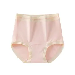 ショーツ レディース さらさら コットン 通気性 薄い 敏感肌 ハイウエスト フルバック 柔らかい ストレッチ パンツ 大きいサイズ パンティ 白 青 rs-012