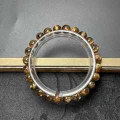 ゴールド タイチンルチル クォーツ 37*30*16.8mm