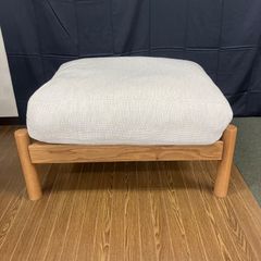 $【値下げ交渉可能】IDEE イデー DIMANCHE ディモンシュ オットマン オーク材 直接引き取り歓迎！横浜市保土ヶ谷区