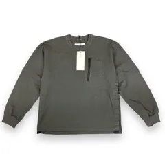 定価42900円 美品 sacai 23AW Cotton Jersey L/S T-Shirt コットン ジャージ ロングスリーブ Tシャツ カットソー ロンティー サカイ 23-03182M チャコールグレー 1 67671A6のサムネイル