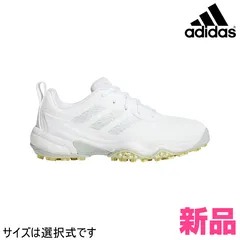 新品【05ホワイト/シルバー/イエロー】【メーカー正規仕入品】2025年モデル adidas アディダス ゴルフシューズ NKZ94 ウィメンズ コードカオス 25 CODE CHAOS 25 [靴ひもタイプ/EE相当/スパイクレス] （レディース）