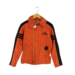 アディダス adidas 80s ライダース型 トレフォイルロゴ刺繍 中綿ジャケット メンズ 表記無 