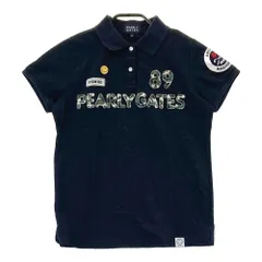 美品‼️パーリーゲイツ ニコちゃん 89ロゴ ストレッチ半袖ポロシャツ5 日本製 reonard_1-240001124885