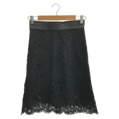 ドルチェアンドガッバーナ DOLCE & GABBANA スカート スカート ブラック コットン スカート レディース Used Bのサムネイル