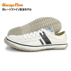 【新品】SPINGLE スピングル ガレージファイン別注モデル スニーカー メンズ レディース SP-167YY アイボリー/ブラック カンガルーレザー スピングルムーブ SPINGLE MOVE