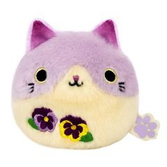 ねこだんご あさがお ねこ ぬいぐるみ 三英貿易 - メルカリ