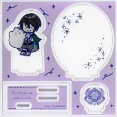 【中古】アクリルスタンド・アクリルパネル ホワイト アクリルスタンドプレート 「魔法使いの約束×もくもくちゃん POP UP SHOP in 東京キャラクターストリート by eeo」