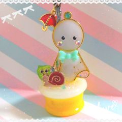 ☆てるてる坊主のメモスタンド☆　イエロー