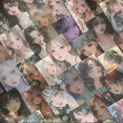 豆本♡400枚 硫酸紙　记忆幻境系列４種　コラージュ   紙モノ　素材おすそ分け