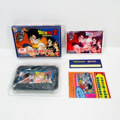 【箱 説明書 付き】ドラゴンボールZ 強襲サイヤ人 ファミコン FC ソフト Dragonballのサムネイル