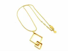 ■美品■ pierre cardin ピエールカルダン ネックレス ペンダント アクセサリー レディース ゴールド系 DE7348
