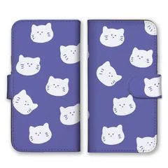 iPhone14 ケース 手帳型 アイフォン14 スマホケース 携帯ケース 韓国 猫 ネコ 白猫 大人かわいい くすみカラー ピンク 大人女子 カラー01