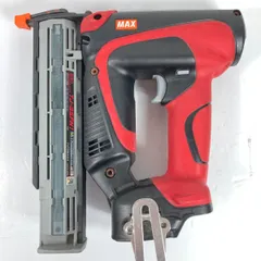 ＊＊MAX マックス 18V 充電式フィニッシュネイラ 本体のみ ※バッテリ・充電器なし TJ-35FN1 レッド×ブラックのサムネイル