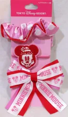 東京ディズニーリゾート ヘアアクセサリー3個セット ミニーマウス