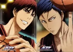 【中古】キャラカード(キャラクター) 02.火神大我＆青峰大輝 生ブロマイド(2枚組) 「黒子のバスケ」