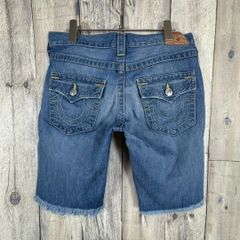 TRUE RELIGION】JOEY BIG Tショートパンツ ダメージ加工 - メルカリ