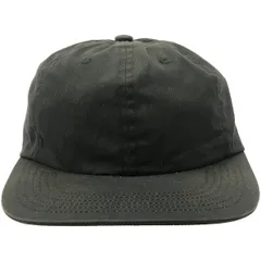 KIJIMA TAKAYUKI キジマ タカユキ VENTILE ベンタイルコットン6パネルキャップ 22201-BS ブラック F