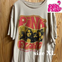 【古着】PINKFLOYD(ピンクフロイド)半袖Tシャツ XL ベージュ USA製 ヴィンテージ バンドTシャツ
