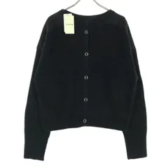 未使用 coen コーエン 長袖 ニットカーディガン L ブラック レディース 古着