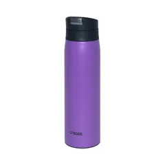 【在庫処分】保温保冷 マグ パープル 片手でらくらく ワンプッシュステンレスボトル 白湯OK 500ml MCX-N050V 水筒 タイガー魔法瓶(TIGER) 【WEB限定】