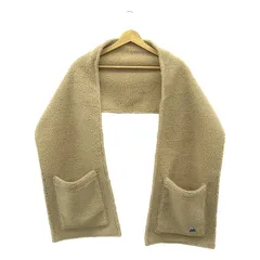 Cape Heights / ケープハイツ | Acc VARICK マフラー ダブルポケット フリース ボア スカーフ マフラー | ベージュ | レディース