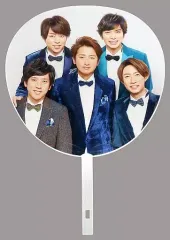 【中古】うちわ 嵐 ジャンボうちわ 「ジャニーズカウントダウン 2019-2020」