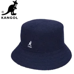 カンゴール 帽子 ハット バケハ K3050ST NAVY ネイビー 231069-613 ユニセックス オールシーズン バミューダ バケットハット 日よけ帽 パイル パイル生地 KANOL BERMUDA BUCKET 新品 正規品 未使用品