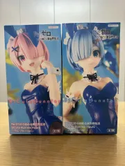 Re:ゼロ バニーガールフィギュア 2体セット + 2体　計4体 Amazon | Re:ゼロから始める異世界生活 BiCute Bunnies Figure