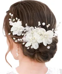 『在庫処分』 結婚式 【Baramoly】髪飾り パール 成人式 金箔 振袖 前撮り 卒業式 結婚式 水引 入学式 豪華な着物 可愛いヘアアクセサリー 9色展開