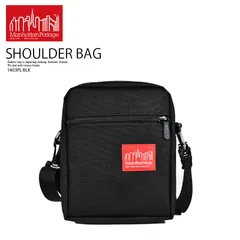 Manhattan Portage (マンハッタン ポーテージ) City Light Bag (シティ ライト バッグ) ユニセックス ショルダーバッグ クロスボディバッグ コーデュラ 普段使い カジュアル BLACK ブラック 1403PL BLK