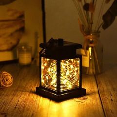 TAHUNaガーデンライト ソーラーライト ランタン 屋外用 アウトドア おしゃれ 簡単設置 電球色 RGB LED 2個セット