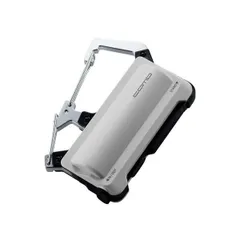 ELECOM カラビナ付きモバイルバッテリー(5000mAh/12W/C×1)   DE-C35L-5000LGY 新品　W0140F