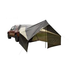 車に連結出来るタープ（オーニング）※色は緑色 【並行輸入】 - メルカリ